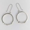 jewellery maker, jewellry unique, jewellery design, jewellery silver earrings, handmade in Scotland, recycled ecofriendly jewellery jewellery making, rustic silver, dangle earrings